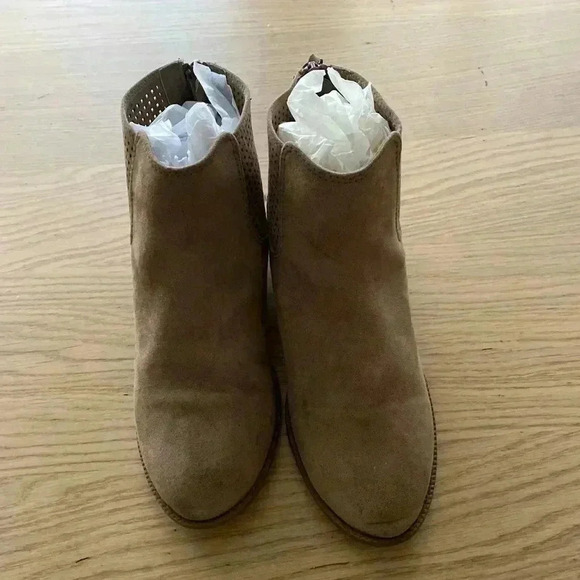 💥Justice Girl Dress Boots Brown/Tan 5 - Picture 2 of 6